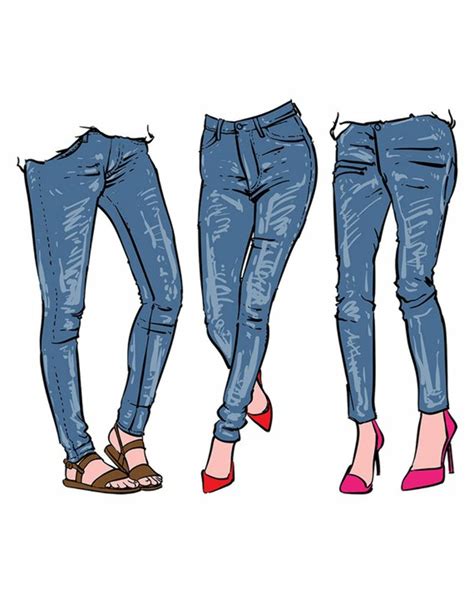 jean clipart|free women's jeans clip art.